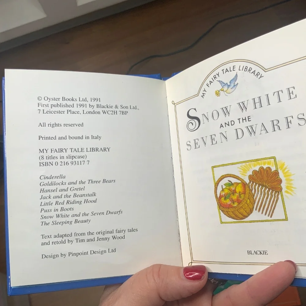 “My Fairy Tale Library” Eight Little Books in Slipcase